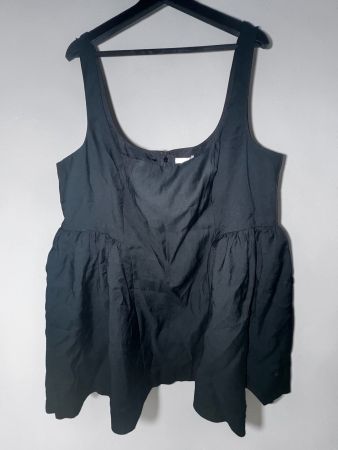 Kleid mit Karree-Ausschnitt und Raffungen XXL neu