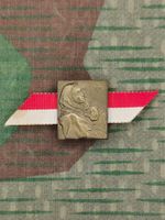 1. August Abzeichen 1951 mit Seidenband, Variante 2