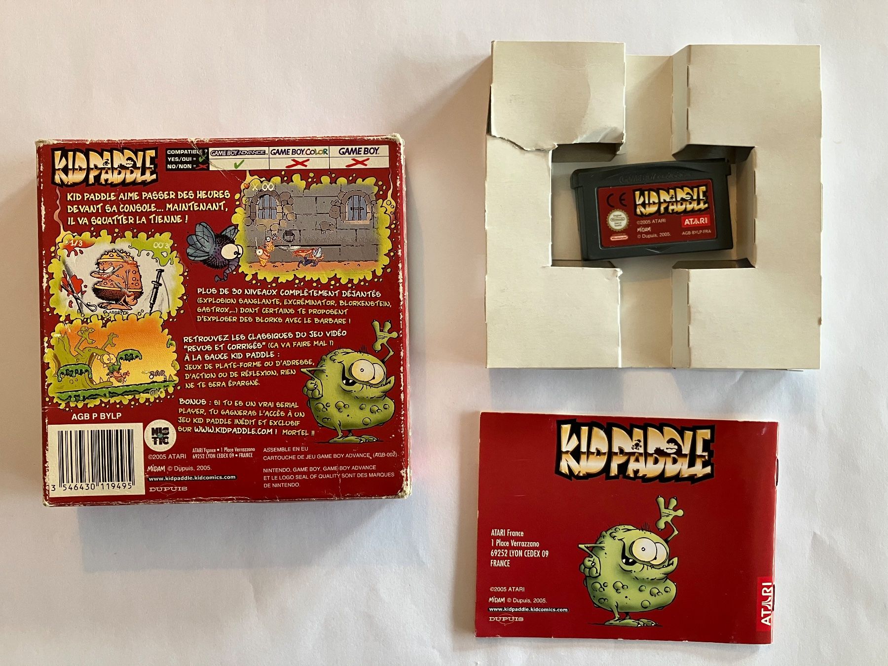 Nintendo Giochi: Kidpaddle – GBA – Usato da Ecublens VD venduto da Lenordique 1