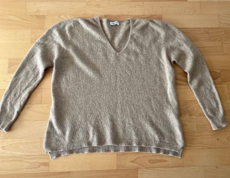 Edler Kaschmir-Pullover, beige, Grösse M – Jetzt für den ...