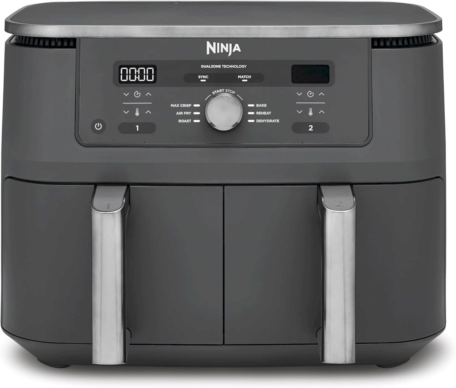 Elettrodomestici da cucina: Ninja DZ400EU Heißluftfritteuse 6-in-1 – Nuovo e nell'imballaggio originale da Bottighofen venduto da zaap