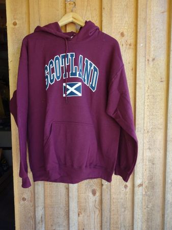 Kapuzen Pullover von Gildan bordeauxrot Gr. L - 424157