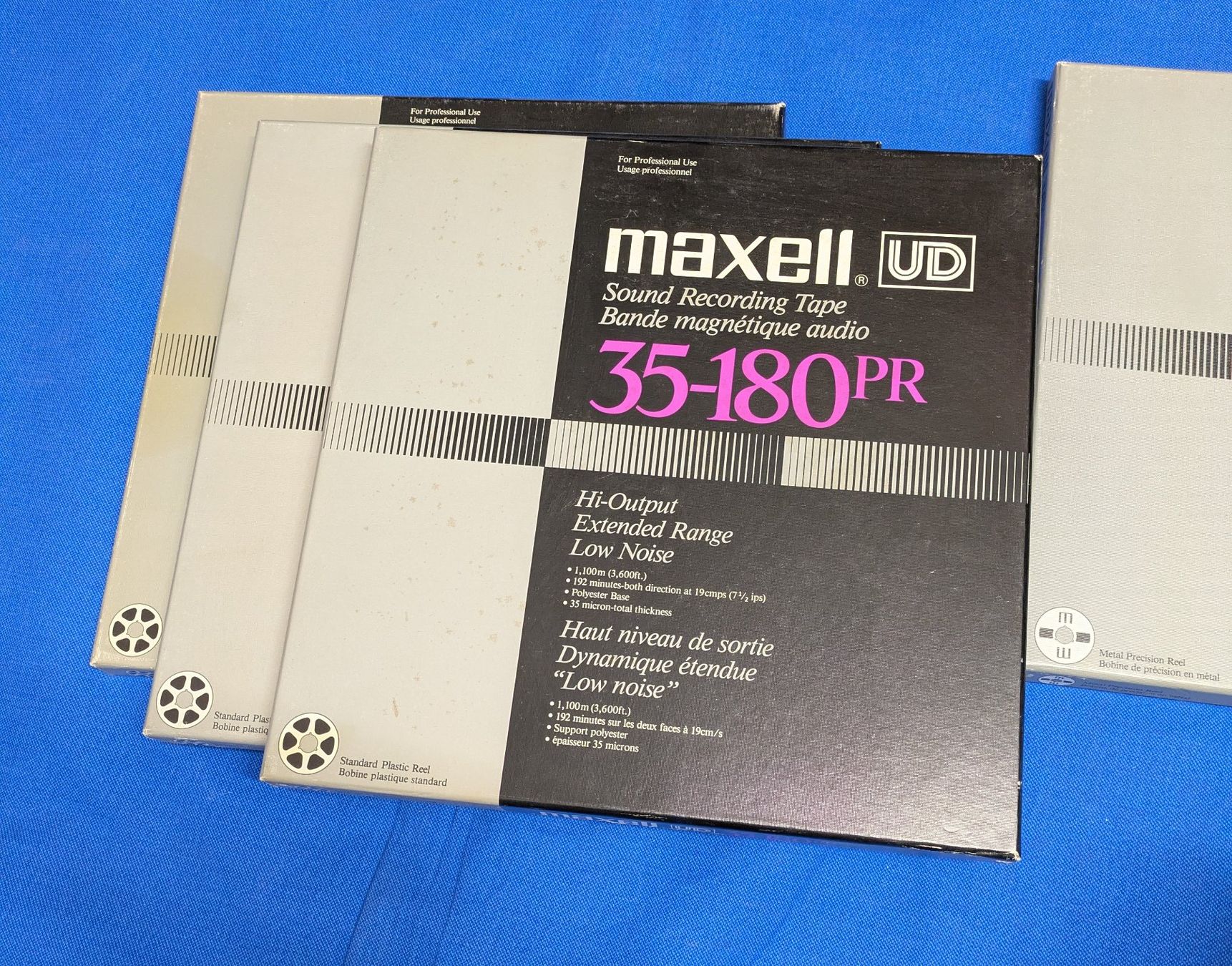 Dekobänder: 4 Tonbandspulen Maxell 26,5 cm – Gebraucht aus Zetzwil von Stritzi 3