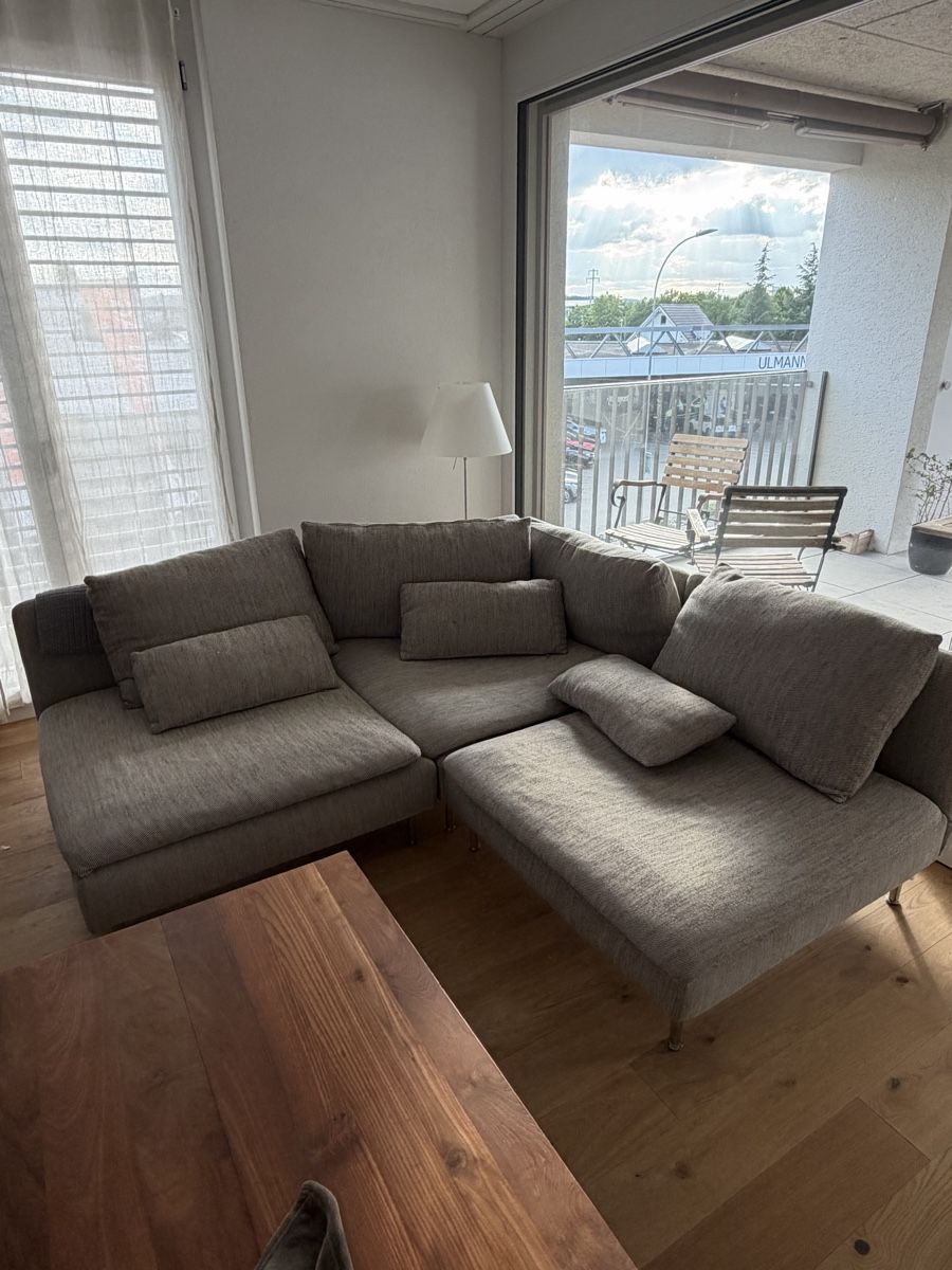 Divani: SÖDERHAMN Ecksofa 3-sitzig, Viarp beige/braun – Usato da Weinfelden venduto da julian12E