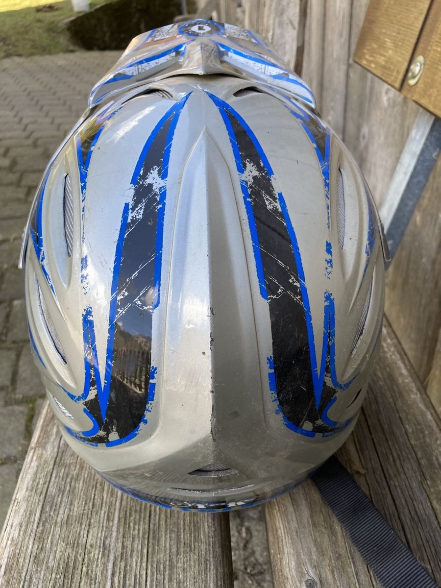 Casques & visières: Motocross Helm Kinder XS – D'occasion à Jaun par walin2 1