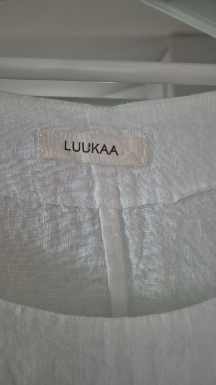 Luukaa Kleider: Luukaa Leinenkleid weiss Gr. 5 – Neu (gemäss Beschreibung) aus Tagelswangen von GABGABFI 4
