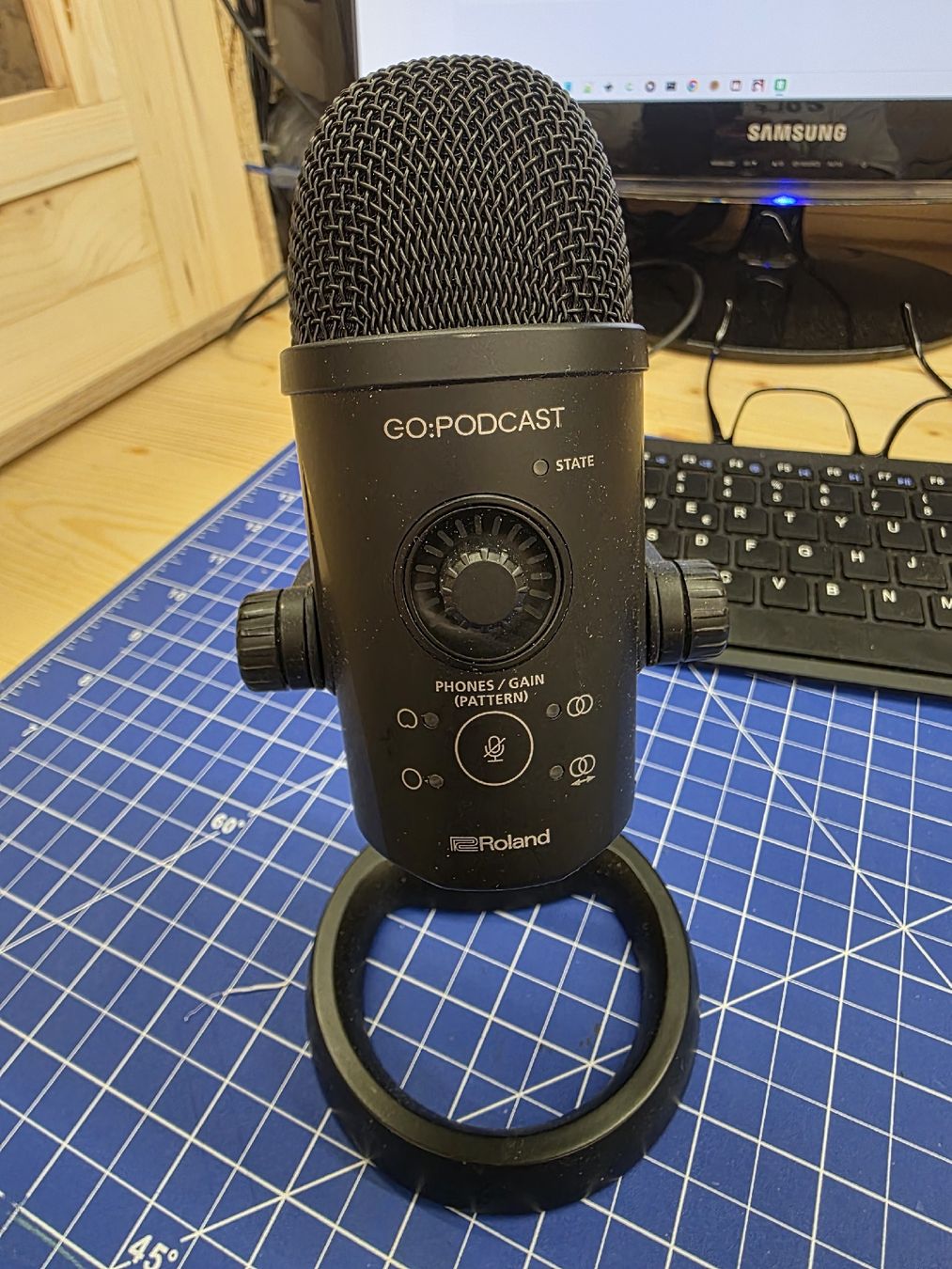 Roland Mikrofone: Microfono Roland GO:PODCAST – Gebraucht aus Calpiogna von Nerowolf