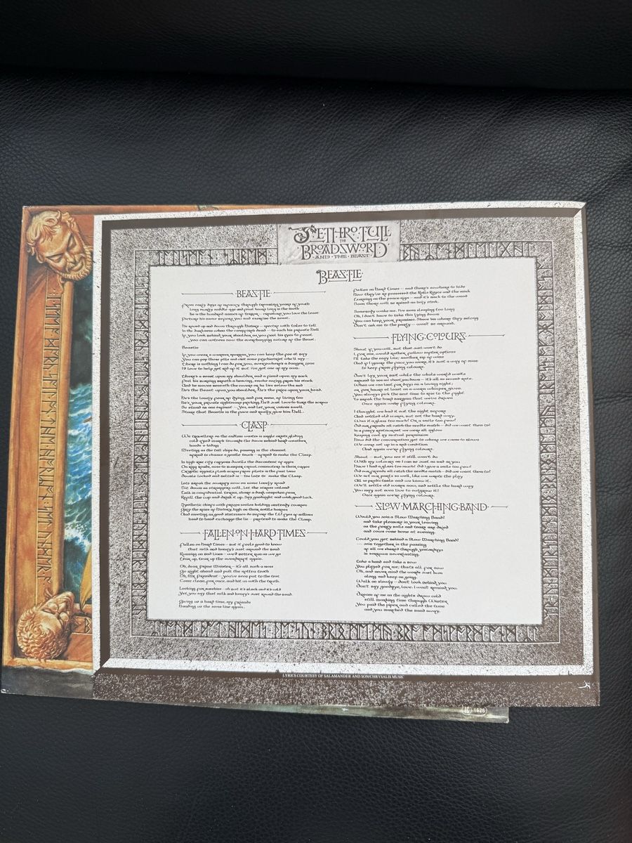 Schallplatten: Jethro Tull - Broadsword and the Beast, Schallplatte – Gebraucht aus Goldach von Messerguru 2