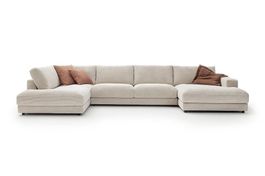 Cordsofa High End in U-Form