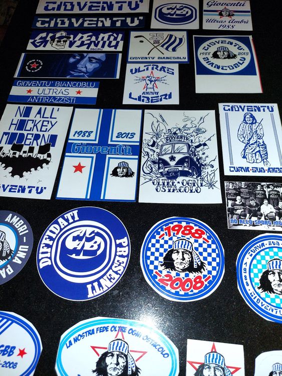 FAN STICKER 24 STK. - HC AMBRI PIOTTA! (Gebraucht) in Spiegel b. Bern ...