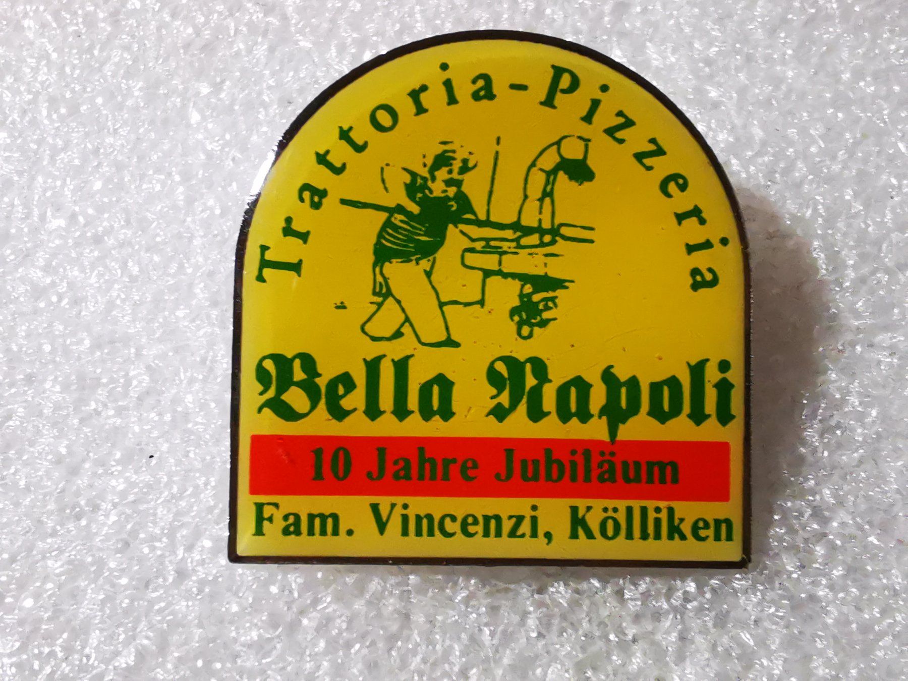 Placchette & Badge: Ansteckpin 163: Bella Napoli – Usato da Oppligen venduto da Pin-Fall-Shop