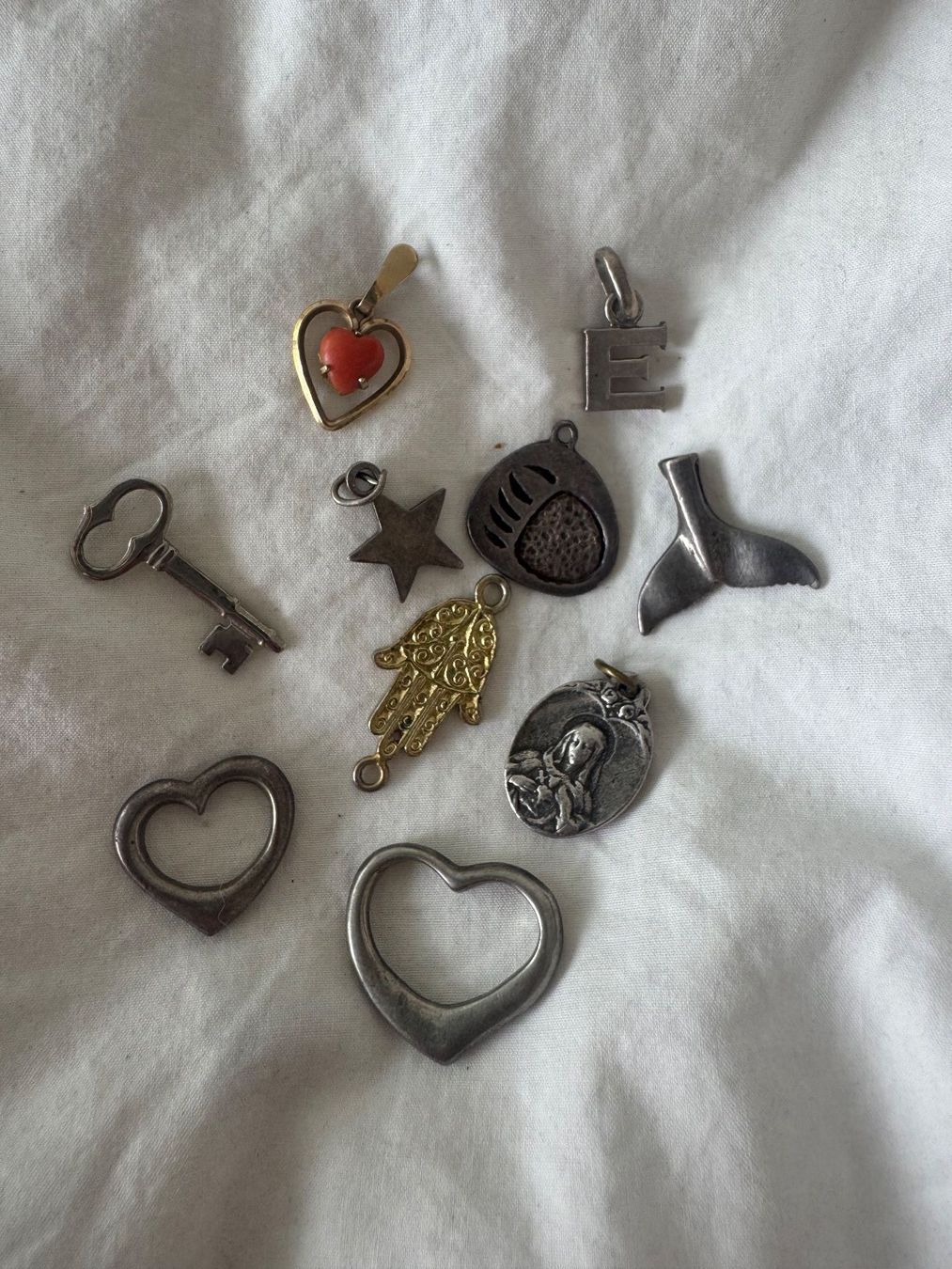 Ciondoli: Pendentifs vintage, argent et or, divers modèles! – Usato da Genève venduto da lejardindesvetements