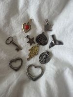 Pendentifs vintage, argent et or, divers modèles!