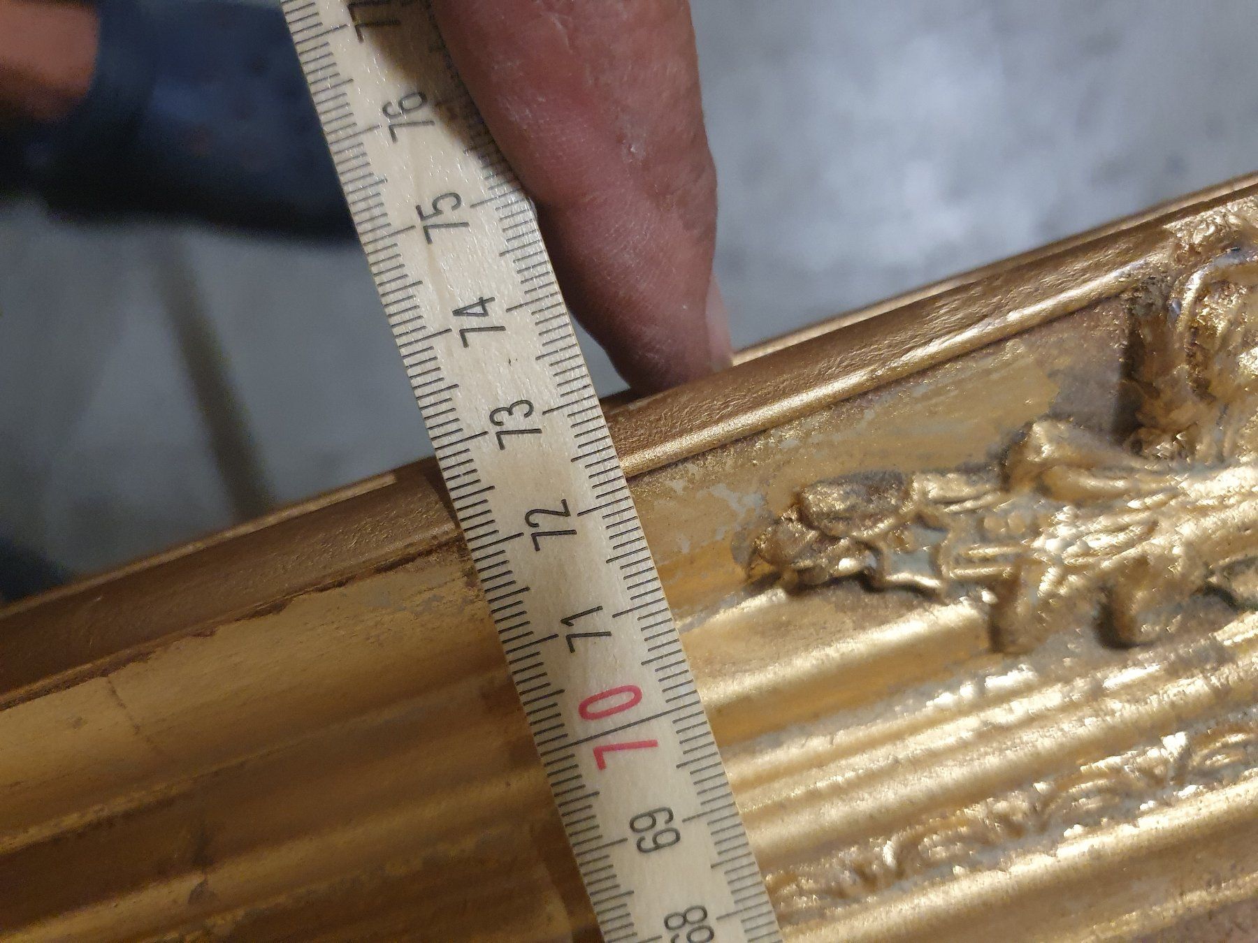 Cornici: Bilderrahmen gold 85 x 104 – Usato da Zürich venduto da loosebone 4