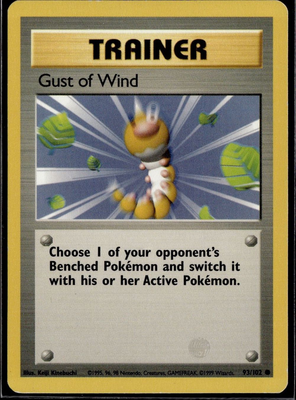 Pokémon Sammelbilder & Trading cards: Gust of Wind 93/102 Base Set – Gebraucht aus Zürich von pokemon_cards