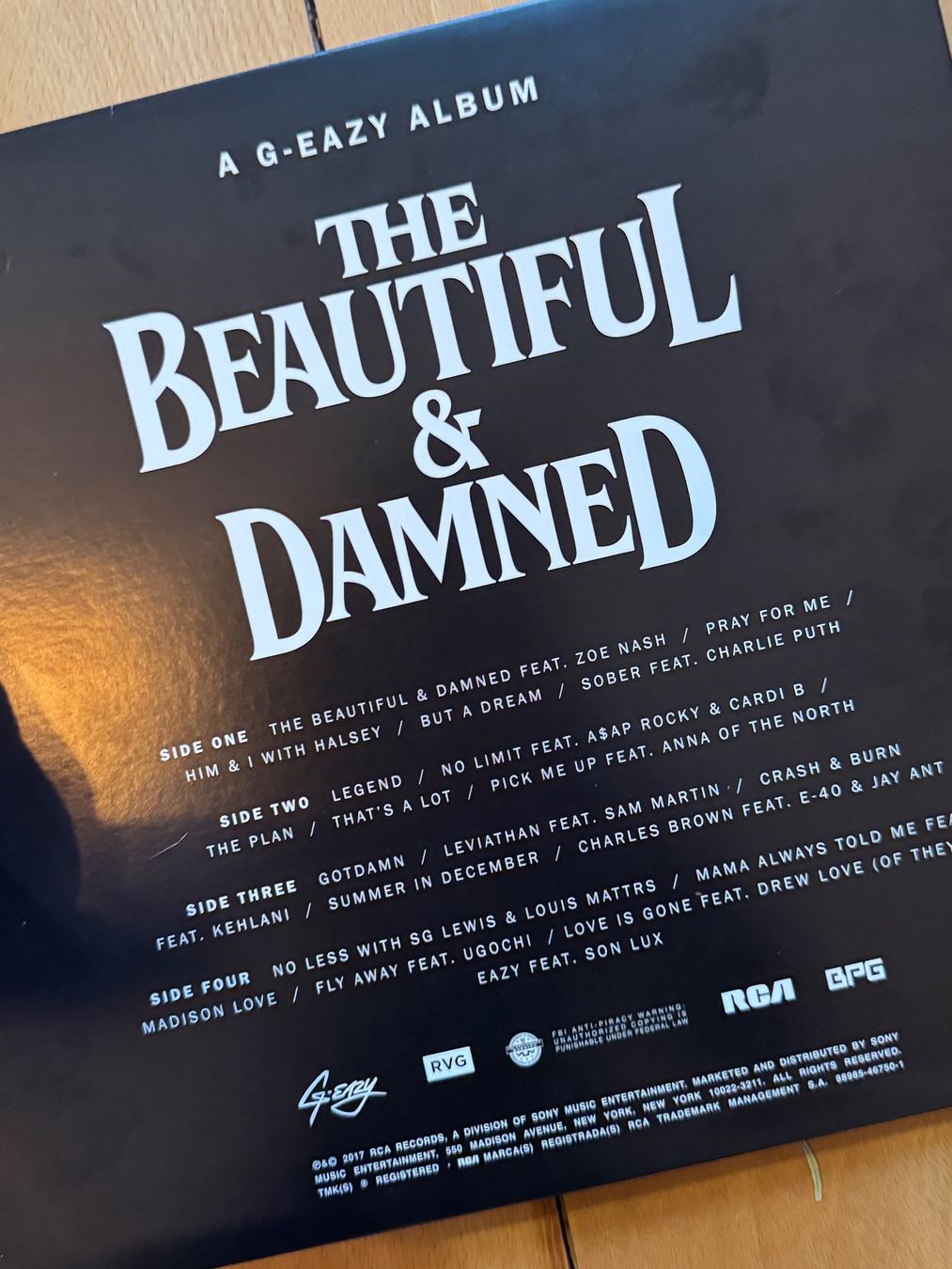 Dischi in vinile: G EAZY The Beautiful & Damned (Explicit) 2 LP BLACK & WHITE – Nuovo (secondo la descrizione) da Zürich venduto da di_archive 4