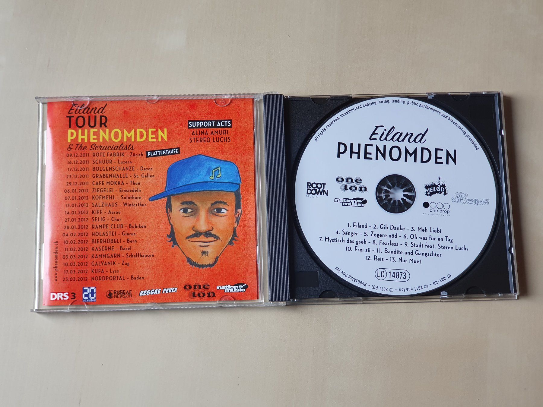 CD: Phenomden Eiland – Usato da Stansstad venduto da collectorsshop 2