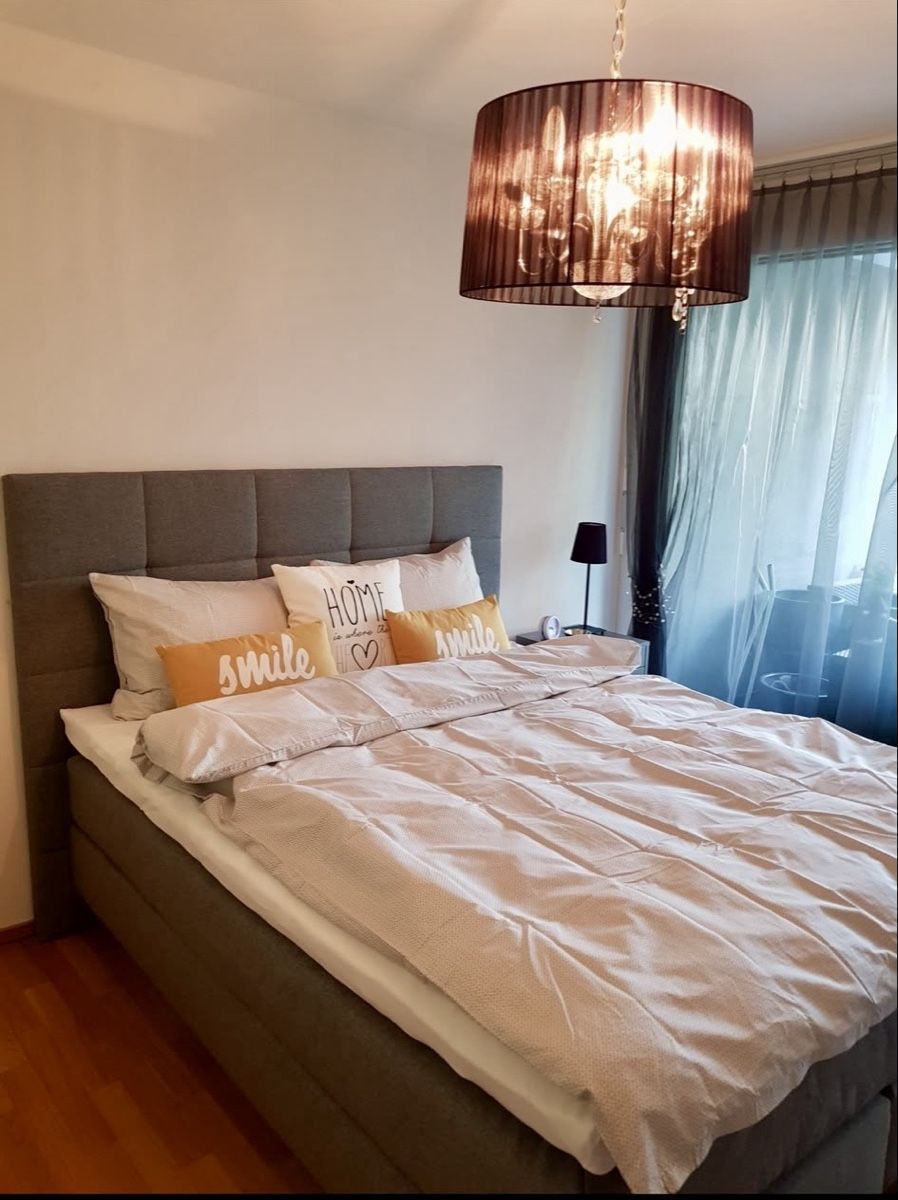 Letti: Boxspringbett Navier grau – Usato da Meggen venduto da Stevan2 1