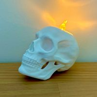 Halloween Schädel Elektrische Teelicht Halter