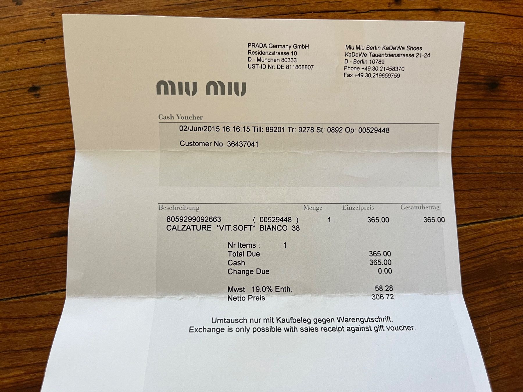 Miu Miu Damenschuhe: Slip-on Sneaker Miu Miu – Gebraucht aus Schliern b. Köniz von gaby_daniela 4