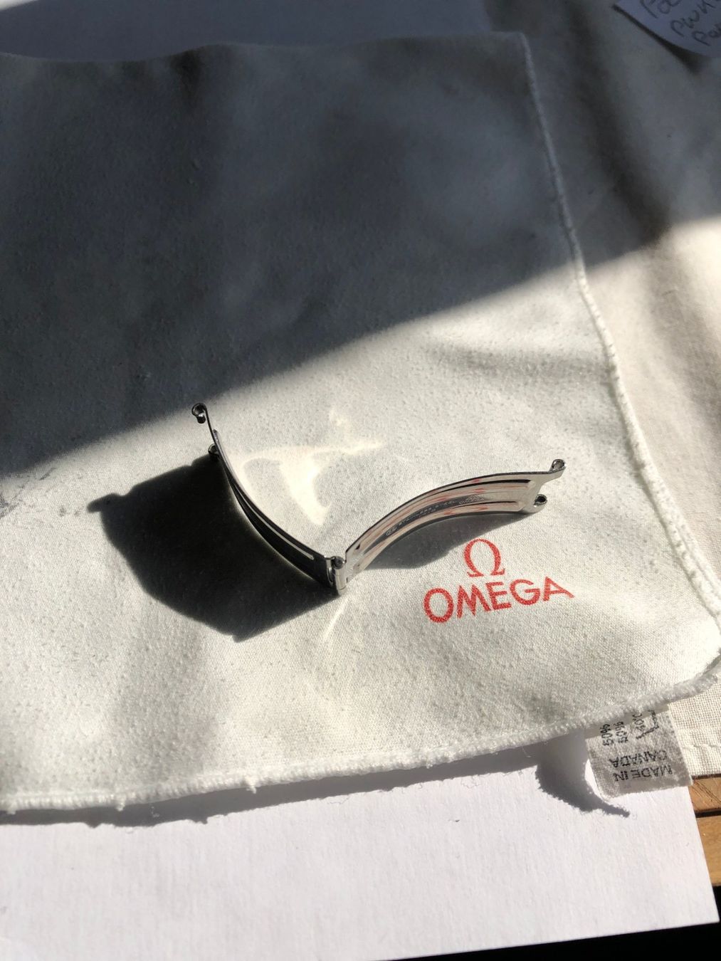 Omega Uhren: OMEGA Faltschliessen Element 16mm INOX – Neu (gemäss Beschreibung) aus Biel/Bienne von winnertaco 1