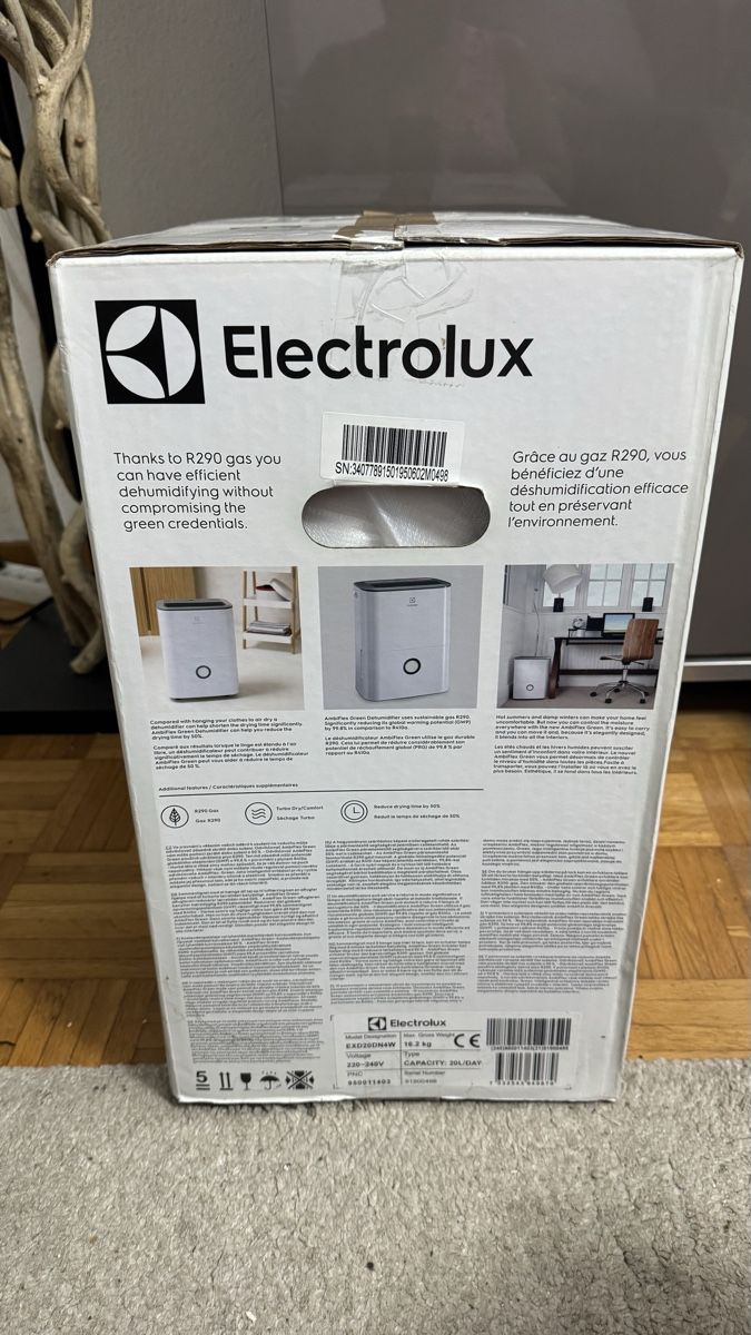 Electrolux Deumidificatori: Electrolux Luftentfeuchter NEW! – Nuovo e nell'imballaggio originale da Zürich venduto da Privat4444 2