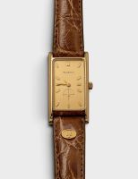 Montre Bulova Accutron  "Doctor's Watch" Vintage Crocodile 