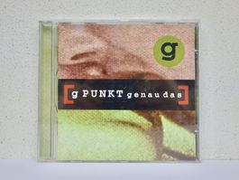 CD G PUNKT / GENAU DAS - vergriffen G-PUNKT GPUNKT