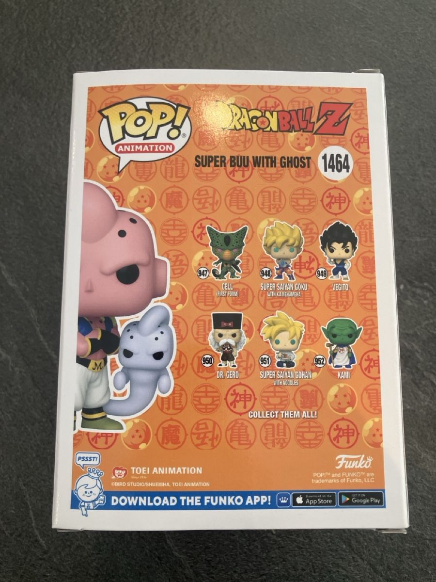Funko Figuren: Funko Pop! Super Buu Ghost #1464 Edition Limitée chase – Neu (gemäss Beschreibung) aus Daillon von Camus82 2