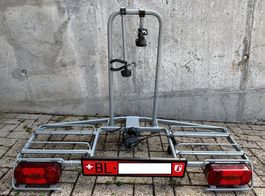Veloträger  für die Anhängerkupplung – 2 Velos bis 60 kg