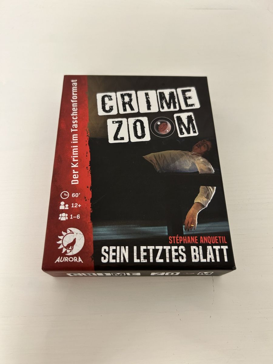 Giochi: Crime Zoom: Sein letztes Blatt – Usato da Rorschach venduto da fla_62jm