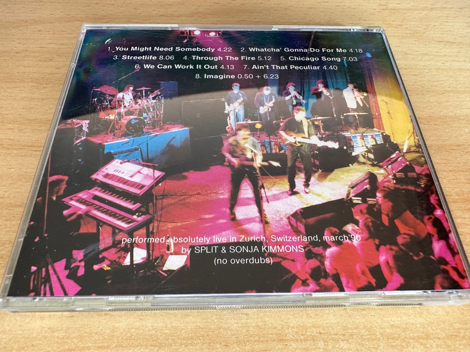 CDs: Split & Sonja Kimmons – Absolutely Live – D'occasion à Rikon im Tösstal par Alpenmutz 1
