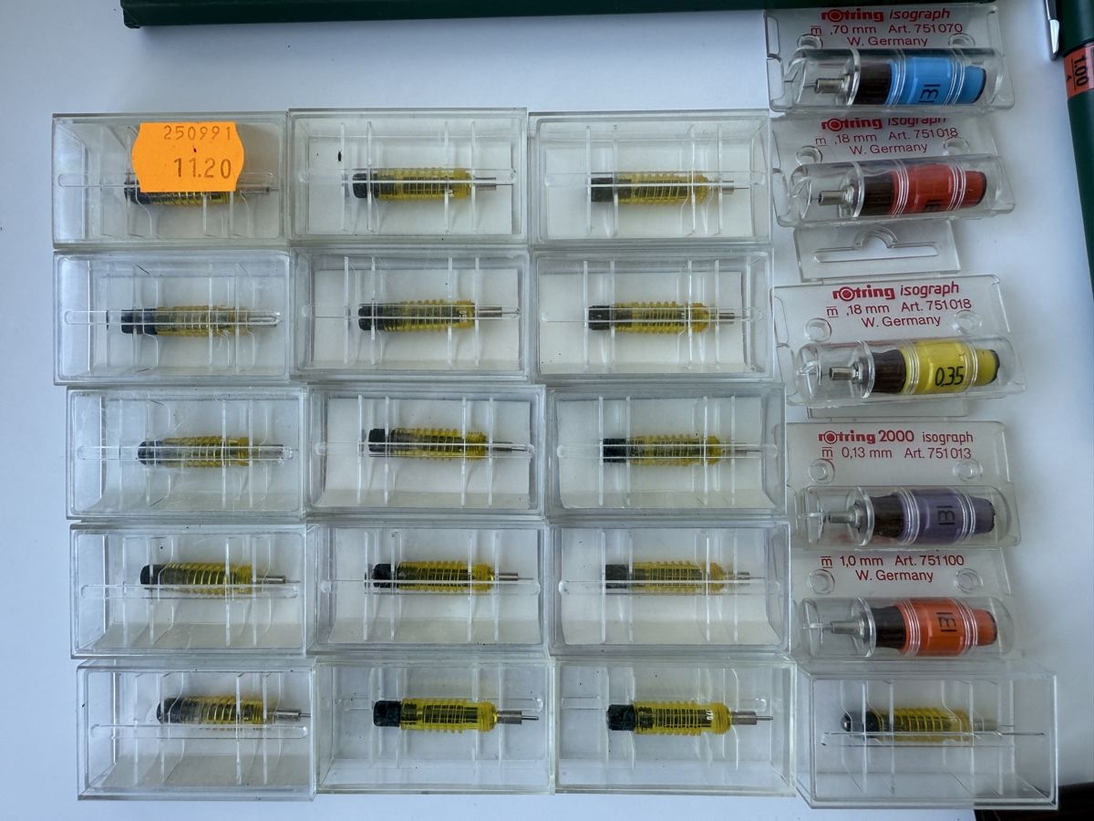 Faber-Castell Stylos & Marker: Faber Castell und Rotring Tusche Stifte – D'occasion à Zürich par Geniuss 4
