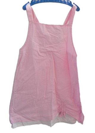 s. Masse Gr. 104 Sommer Kleid rosa Töne leichte Baumwolle
