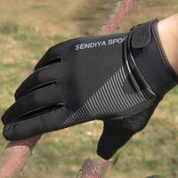 NEUE Bike Handschuhe schwarz-grau Gr. L - 220369