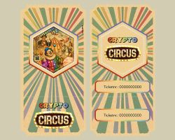 Crypto Circus, "Der Clown", Regenbogen! Neu, nur 40x!   RAR!