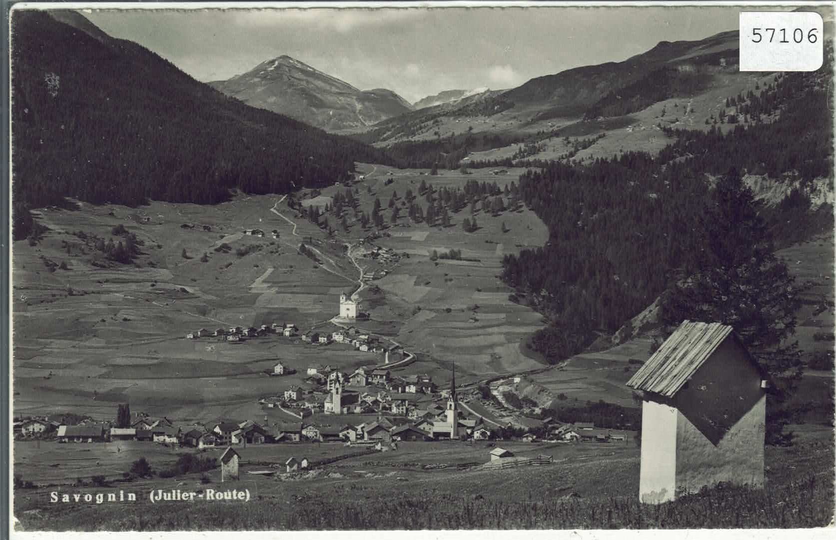 Cartes postales: Savognin - Julier-Route – D'occasion à Ettingen par Kartenplanet