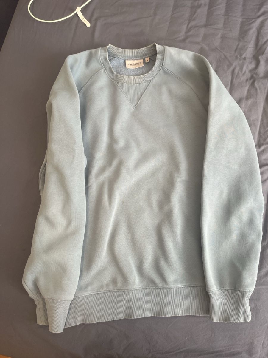 Carhartt Maglioni & Felpe: Hellblauer Carhartt Pullover M – Usato da Riehen venduto da but_x7zj