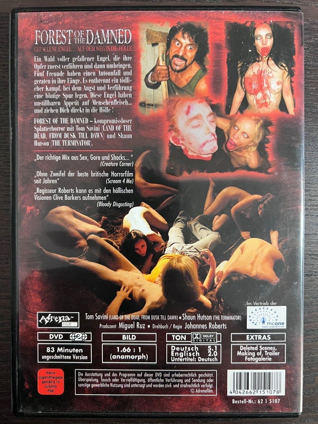 Alle DVDs: Forest of the Damned – Gebraucht aus Zürich von FilmFreunde 1