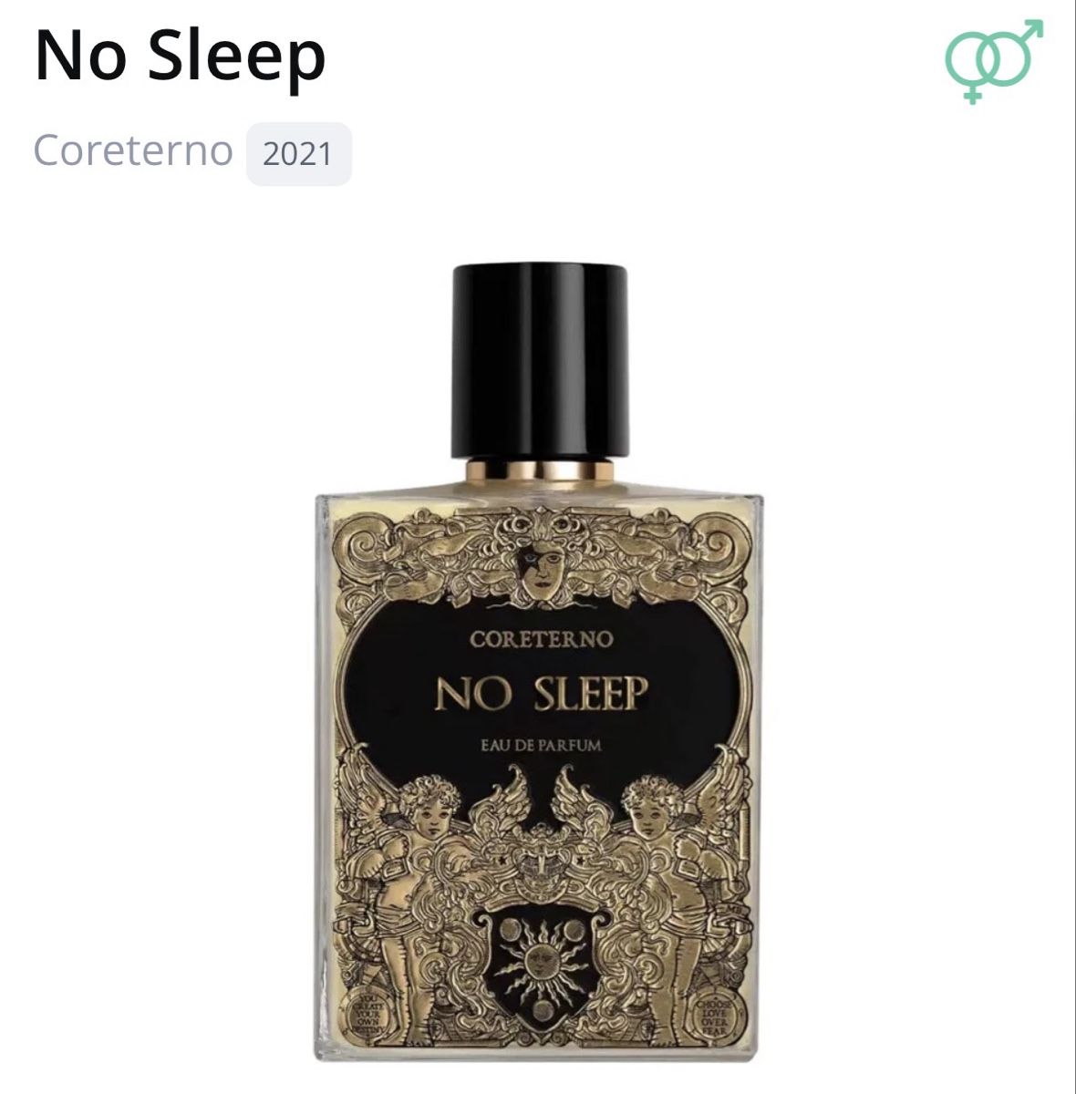 Profumi & Eau de Toilette: Coreterno No Sleep EdP Duftprobe 1.5ml – Nuovo (secondo la descrizione) da Meierskappel venduto da Philium