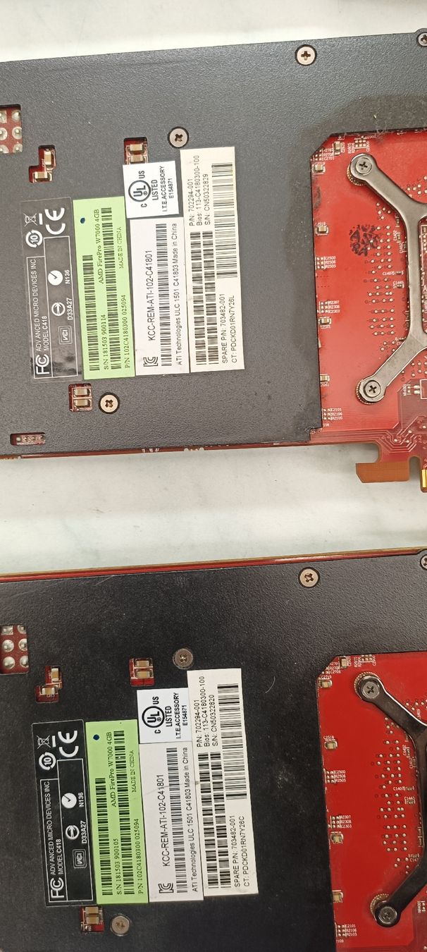 Schede grafiche: Workstation Grafikkarten AMD FirePro W7000 / NVIDIA Quadro – Usato da Pfäffikon ZH venduto da K-V-M 3