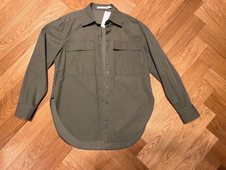 Khaki Bluse von Boss, Gr. 34, Neu mit Etikett!
