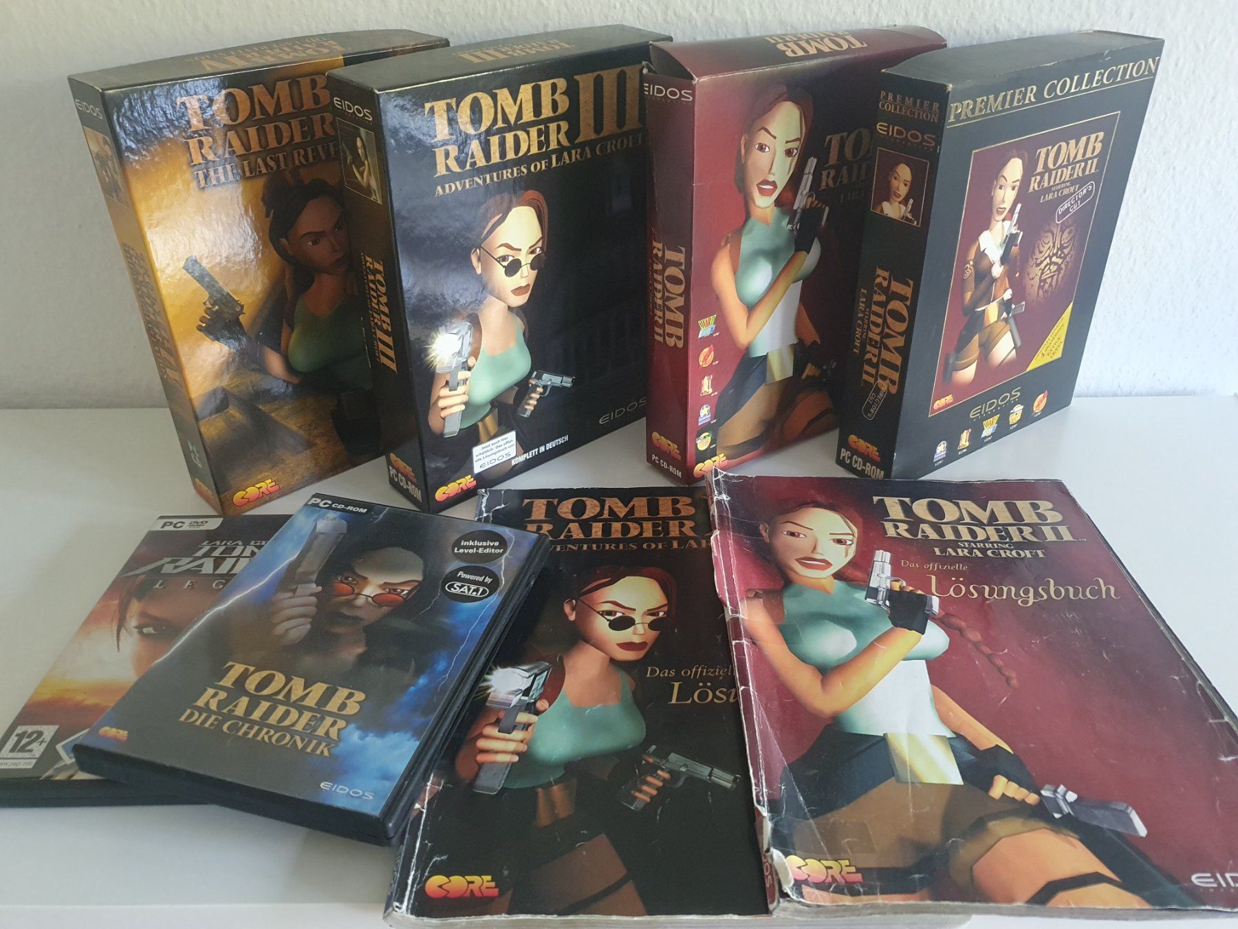 Giochi: UPDATE PC Tomb Raider 2/3/4/5/7 Big Box Bundle +Lösungshefte – Usato da Greifensee venduto da perfectioN88