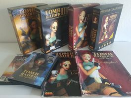 UPDATE PC Tomb Raider 2/3/4/5/7 Big Box Bundle +Lösungshefte