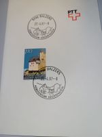 10 Rare Bögli Liechtenstein (STEMPEL versch. Ortschaften)