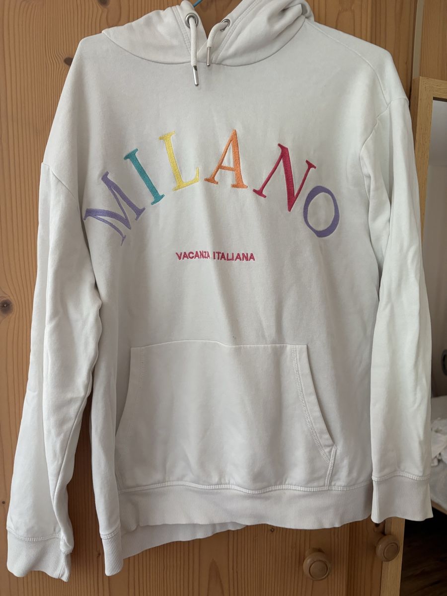H&M Pullover & Sweatshirts: H&M Hoodie Weiss S – Gebraucht aus Grindelwald von Kikaa99