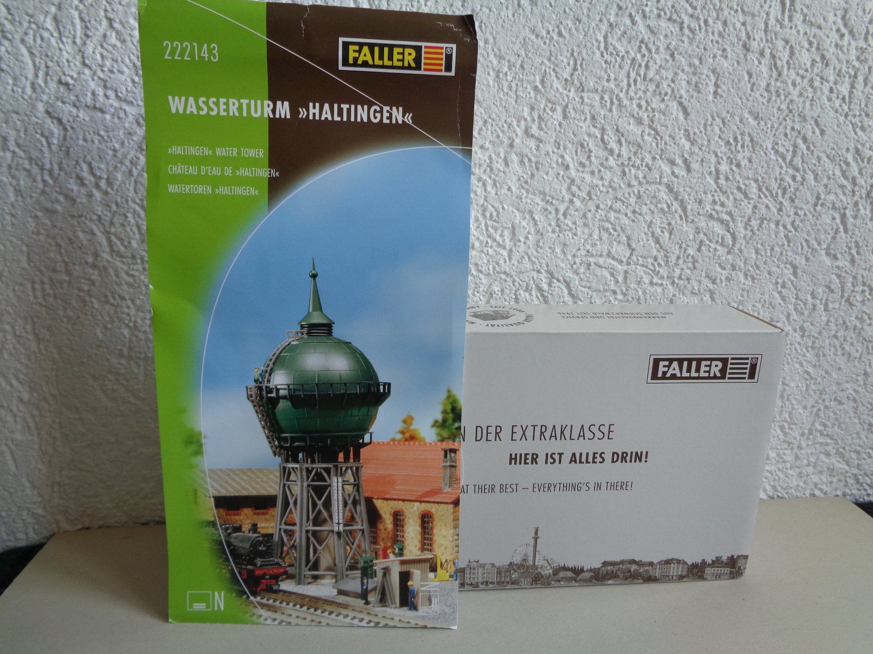 Faller Modelleisenbahnen: Faller 222143 Bausatz 'Wasserturm Haltingen' Spur N – Neu und originalverpackt aus Läufelfingen von remajo62