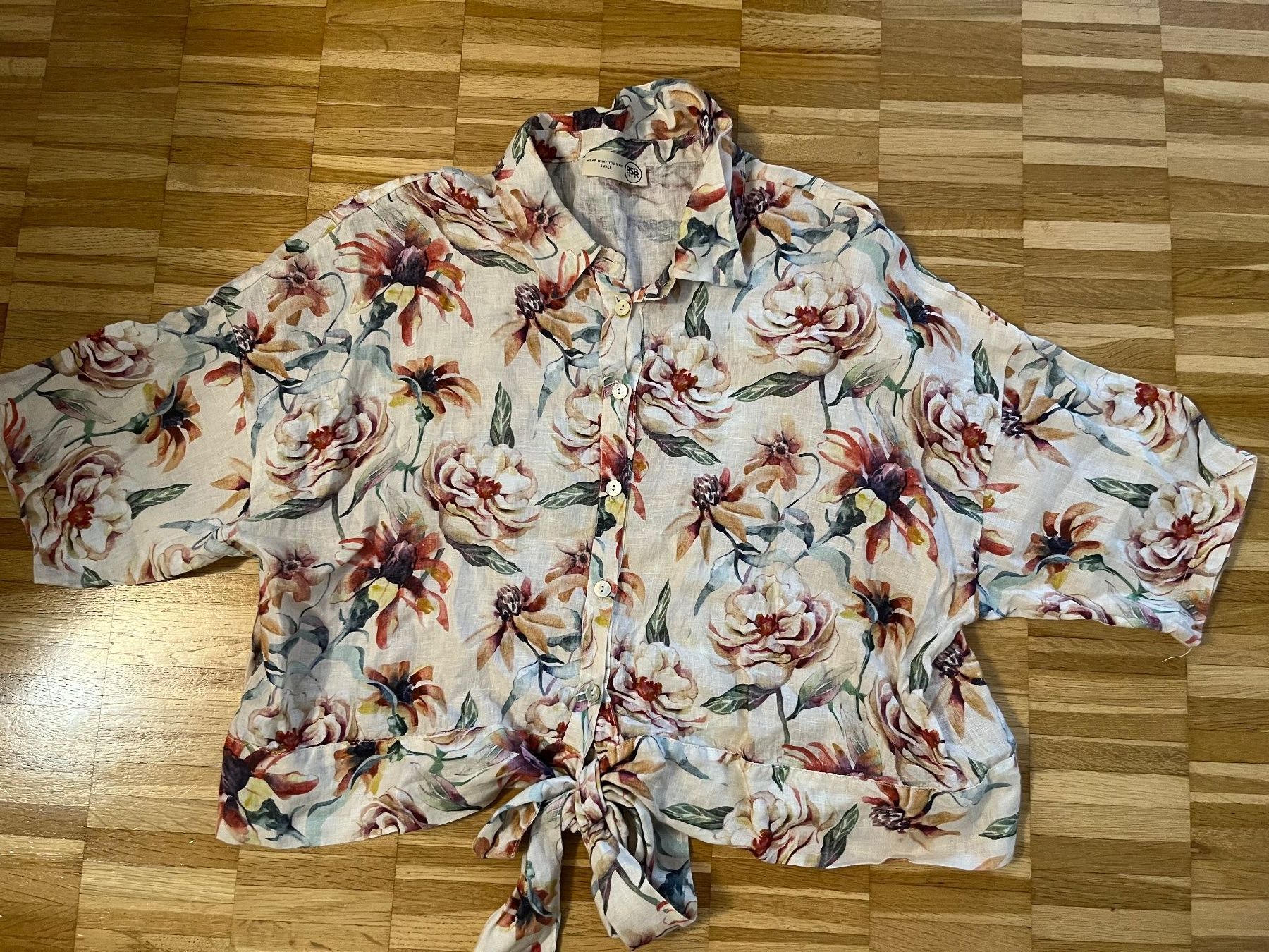 Camicette: Damen Bluse 100% Leinen, Grösse M – Nuovo (secondo la descrizione) da Basel venduto da Galia2000