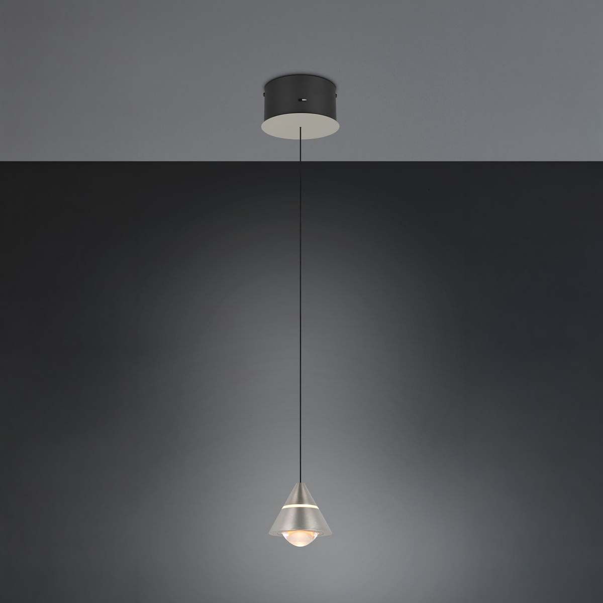 Lampadari & plafoniere: LED Pendelleuchte, Metall, CCT, 16 cm Ø – Nuovo (secondo la descrizione) da Kreuzlingen venduto da Smart-Light