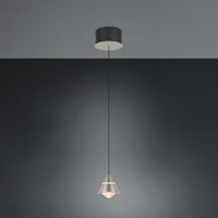 LED Pendelleuchte, Metall, CCT, 16 cm Ø